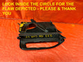 14 17 INFINITI Q50   SPORT    PASSENGER RIGHT FOG LIGHT LAMP TRIM   OEM #2220
