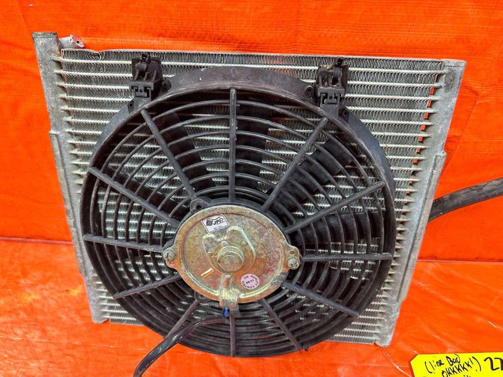88 91 HONDA CRX   B SERIES 1/2 STYLE AIR CONDITIONING AC CONDENSER & SLIM FAN5
