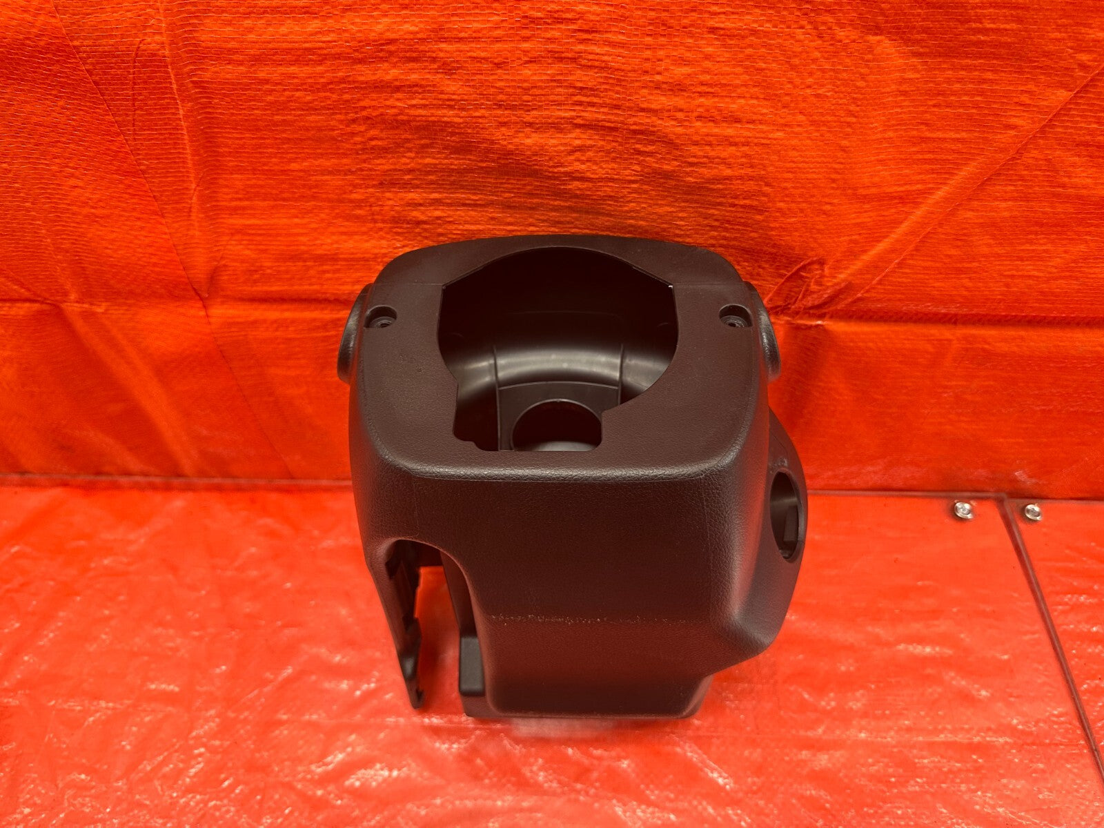 15 21 SUBARU WRX & STI   KEY IGNITION STEERING COLUMN COVER TOP BOTTOM OEM #1826