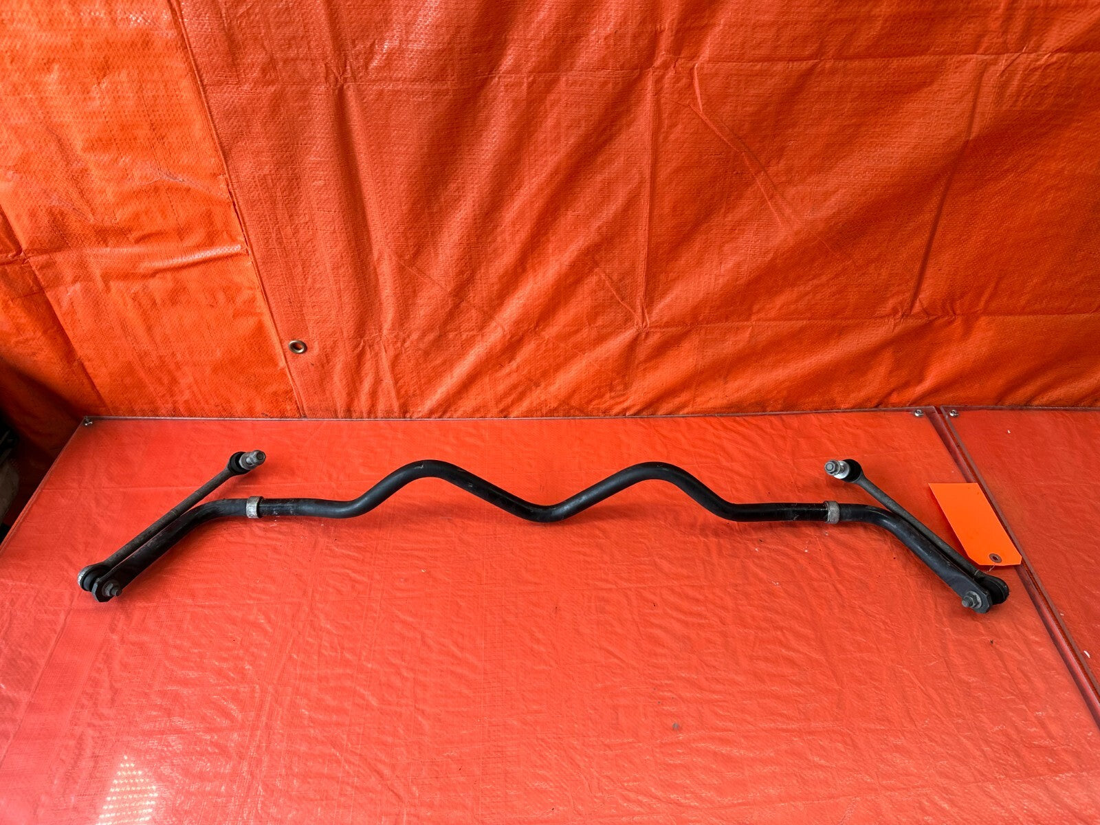 16 20 INFINITI Q50   RED SPORT 400   REAR SWAY ANTI ROLL STABILIZER BAR OEM #2428