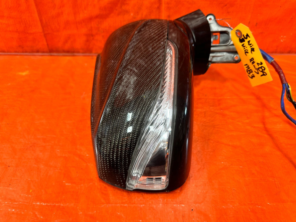 17 20 INFINITI Q60   EXTERIOR SIDE VIEW MIRROR   PASSENGER RIGHT OEM FACTORY 28910