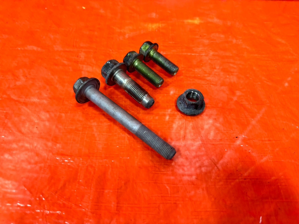 12 15 HONDA CIVIC SI   K24Z7 PASSENGER RIGHT TRANSMISSION MOTOR MOUNT BOLTS 2694