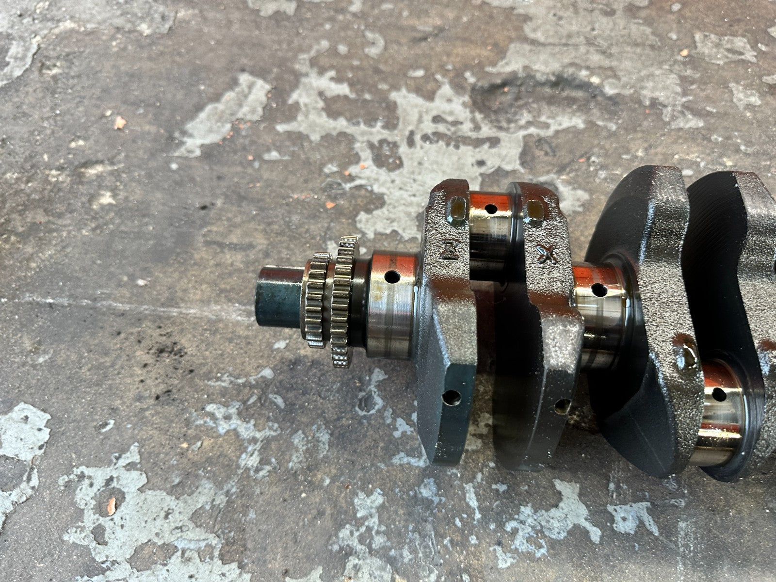 04 09 HONDA S2000   F22C1 2.2L   ENGINE MOTOR CRANKSHAFT CRANK SHAFT   OEM 33720