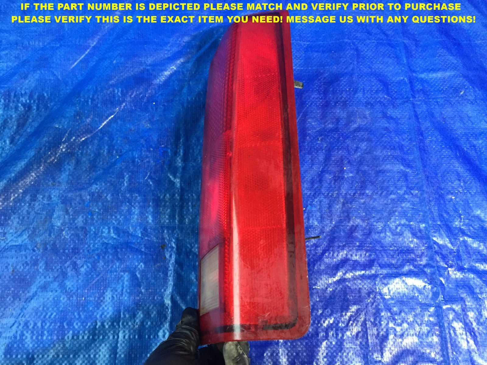 OEM 1985   2005 CHEVROLET CHEVY ASTROVAN PASSENGER RIGHT TAIL LIGHT 2B4