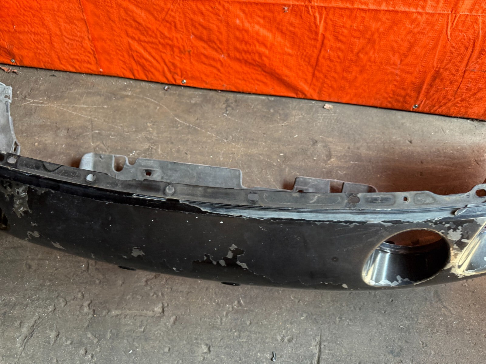 93 95 HONDA DEL SOL   FRONT BUMPER COVER   PRIMER COLOR   OEM #29414