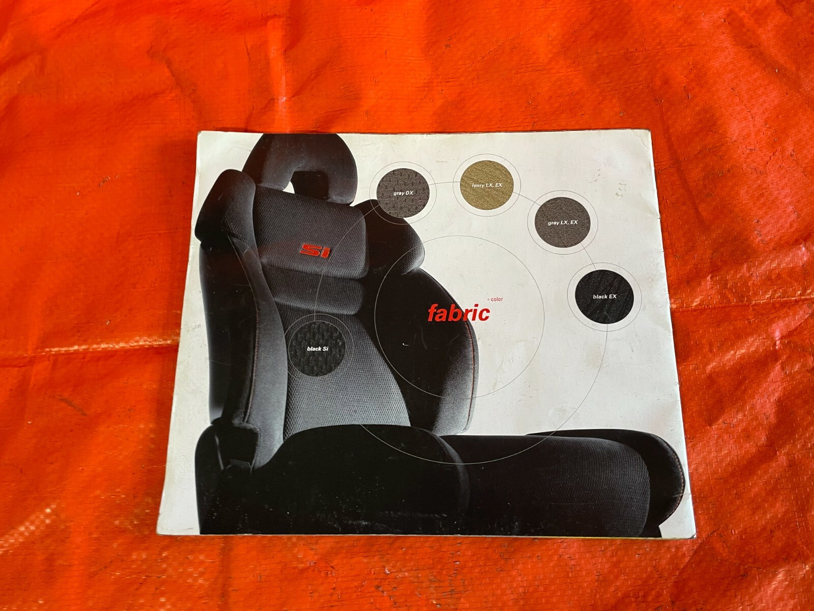 06 11 HONDA CIVIC SI   ADVERTISEMENT PROMOTION PAMPHLET BOOKLET   OEM FACTORY4