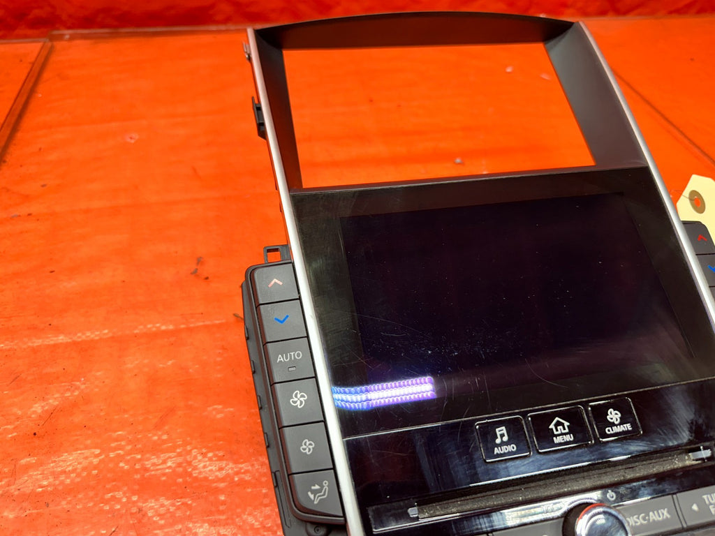 14-19 INFINITI Q50 4D UPPER RADIO NAVIGATION DISPLAY TOUCH SCREEN 253914HB6A #Q58
