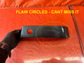 93 95 HONDA CIVIC 2D COUPE   PASSENGER RIGHT TAIL LIGHT TRIM FILLER OEM #2360