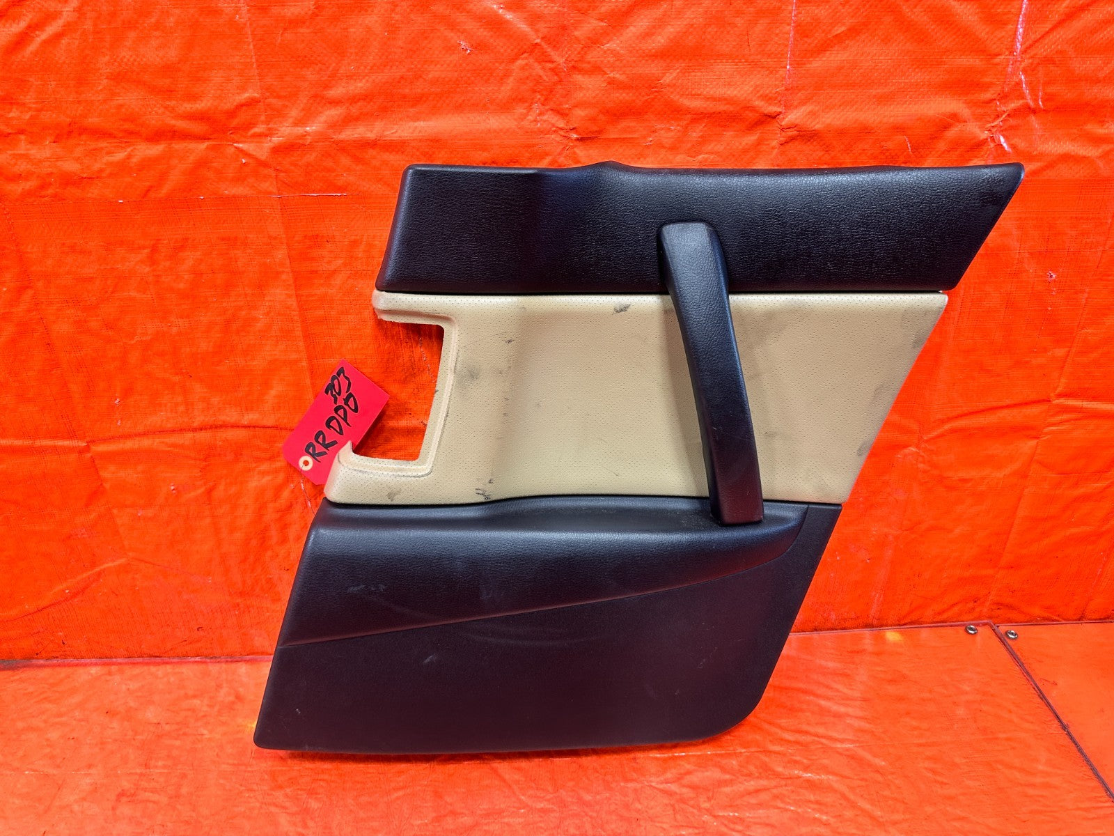 09 11 MAZDA RX8 RX 8 PASSENGER RIGHT REAR DOOR PANEL CARD INSERT LINING OEM 3030