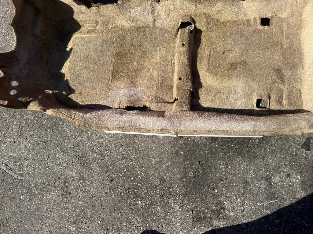 97 01 HONDA PRELUDE   INTERIOR FLOOR CARPET RUG MAT   TAN IN COLOR    OEM #3238