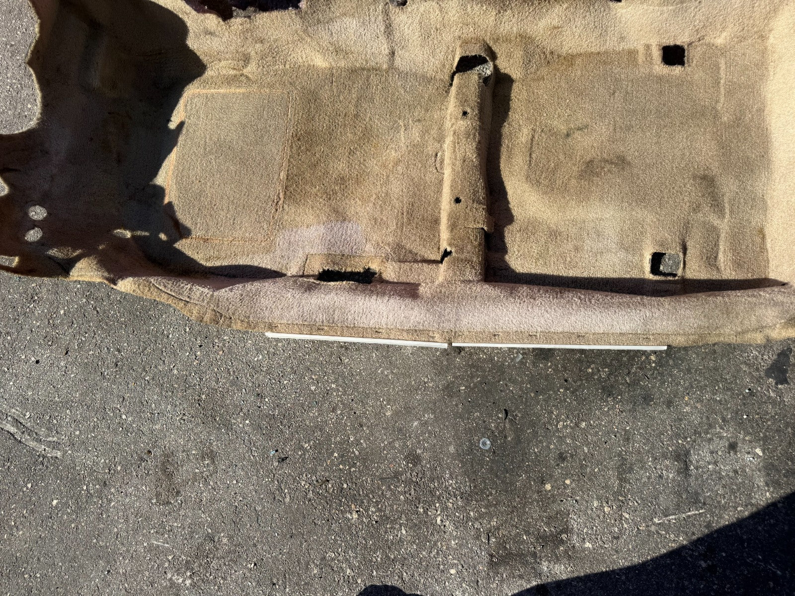 97 01 HONDA PRELUDE   INTERIOR FLOOR CARPET RUG MAT   TAN IN COLOR    OEM #3238