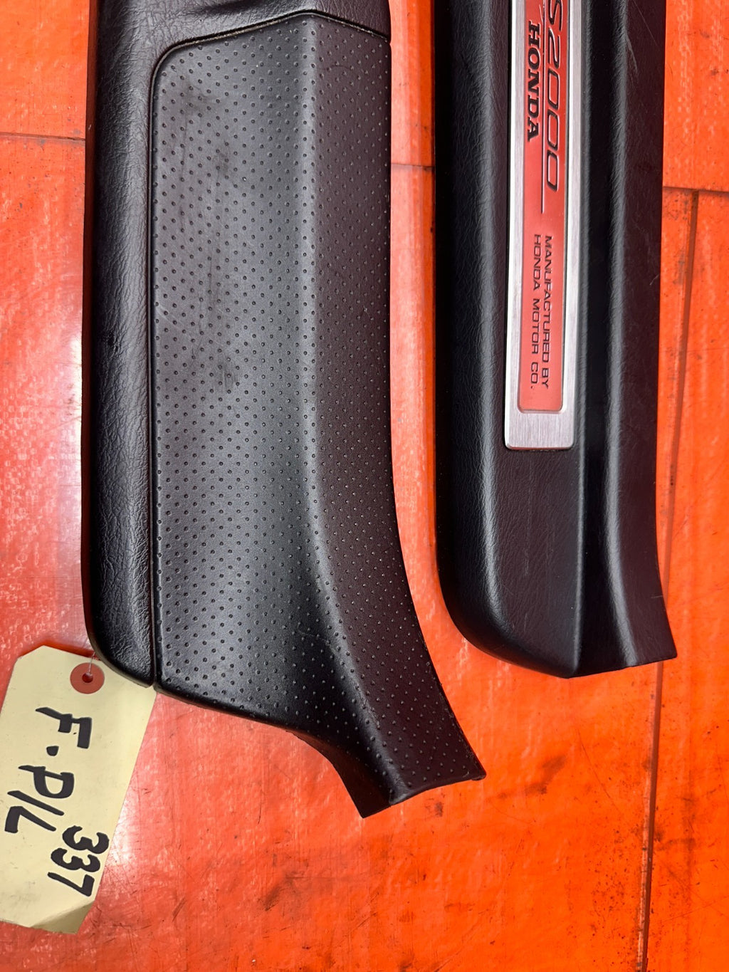 00-09 HONDA S2000 AP1 AP2 INTERIOR FLOOR PILLAR PLASTIC TRIMS SET OEM #3375