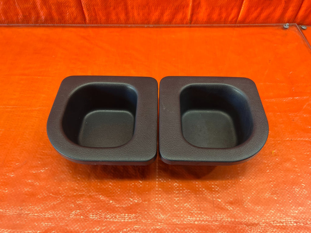 90 93 ACURA INTEGRA 2D RS   REAR SPEAKER PANEL DELETE PODS LEFT RIGHT BLUE #1547