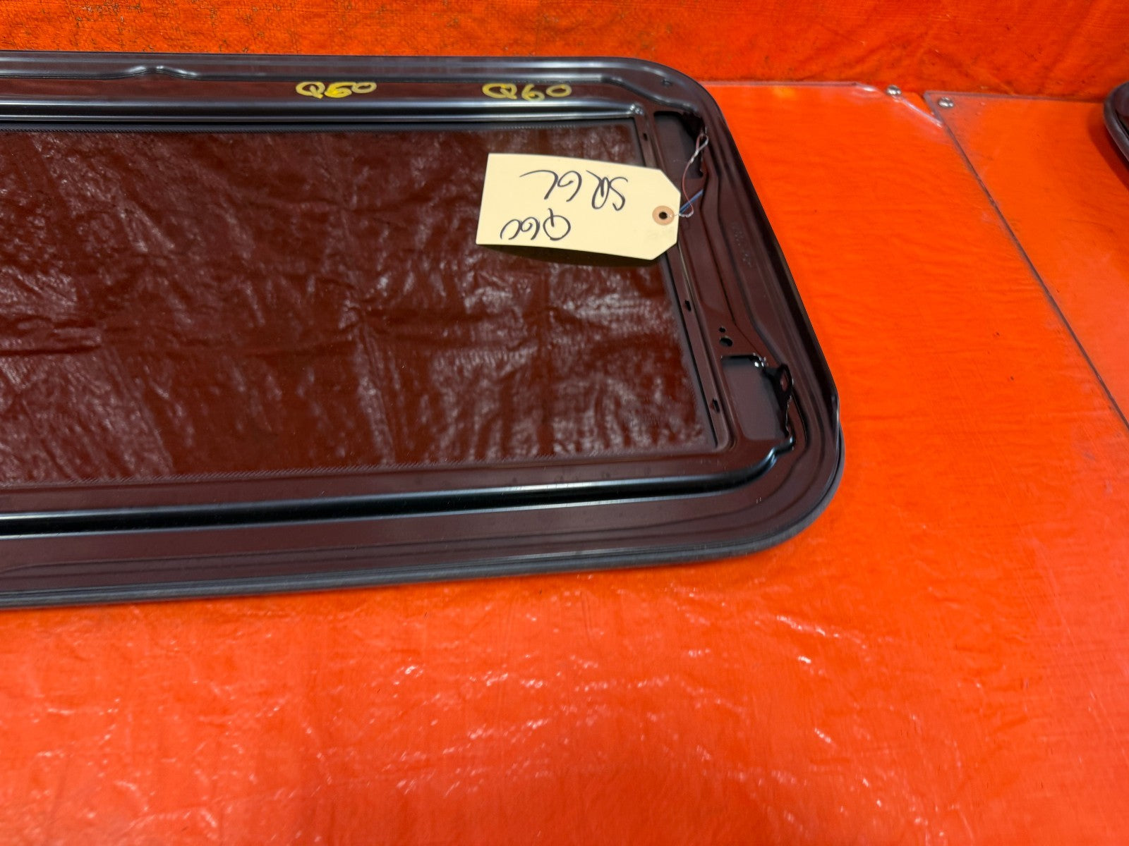 17 22 INFINITI Q60   SUNROOF MOONROOF SLIDING ROOF GLASS   OEM FACTORY OE  13