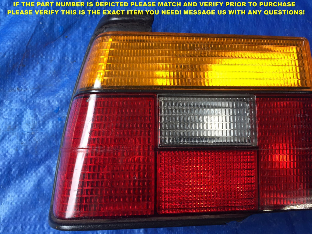 OEM 1984 1985 1986 1987 88 VOLKSWAGEN JETTA DRIVER LEFT TAIL LIGHT 165945112 3B3