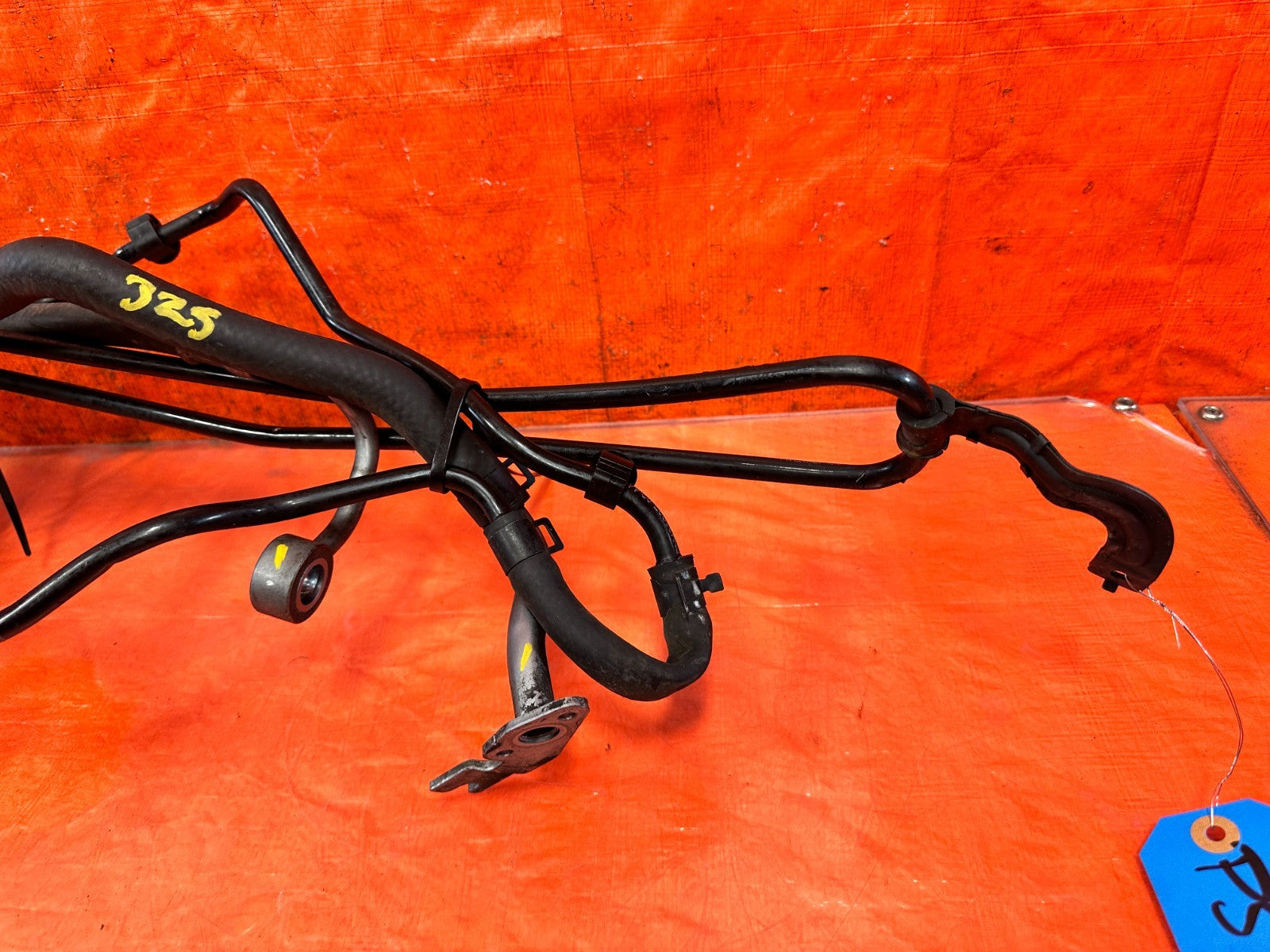 12 14 HYUNDAI GENESIS COUPE BK2 2.0L POWER STEERING LINES W/ RESERVOIR TANK  3253