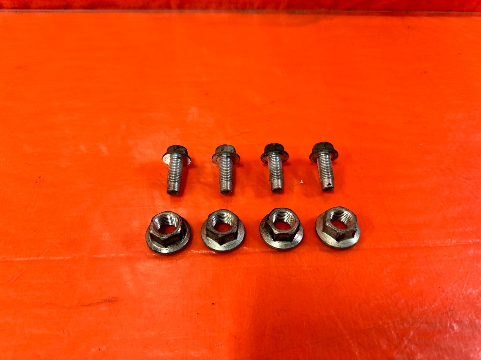 17 20 INFINITI Q60   REAR SUBFRAME CROSSMEMBER CARRIER BOLTS OEM FACTORY #2961