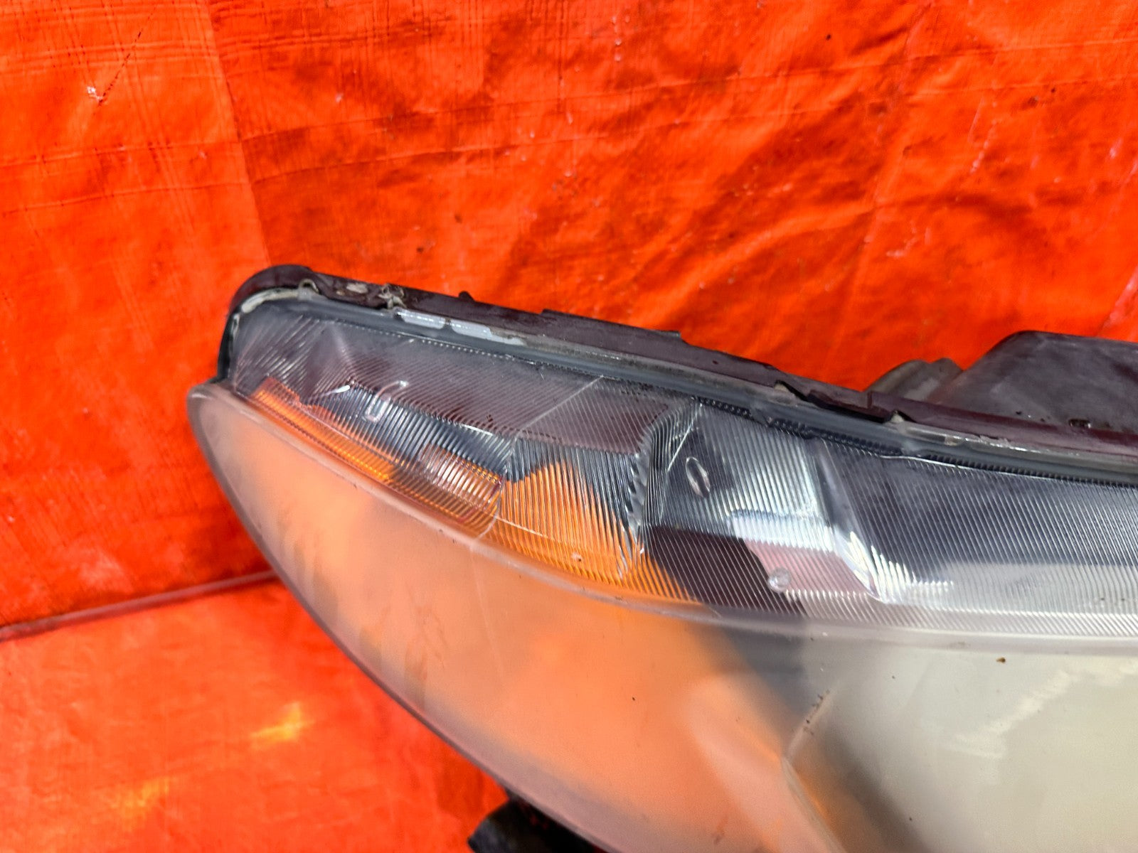 06 08 HONDA CIVIC SEDAN   RIGHT HEADLIGHT HEADLAMP W/ BRACKET COMPLETE OEM #3008