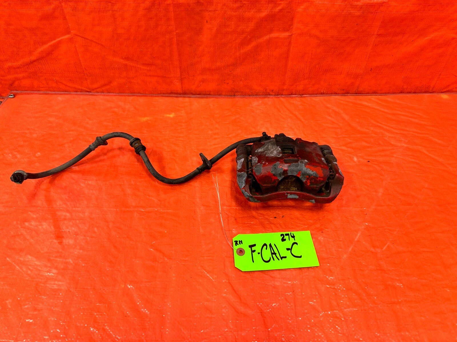 94 95 ACURA INTEGRA   PASSENGER RIGHT FRONT BRAKE CALIPER   OEM FACTORY 2740