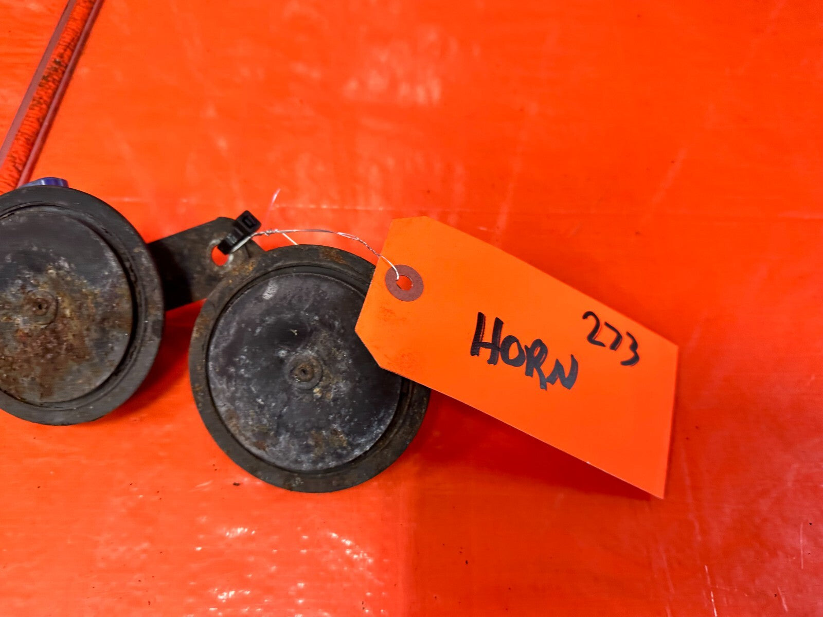 1996 96 HONDA PRELUDE   HORN SET / HIGH AND LOW NOTE HORNS   OEM FACTORY #2735