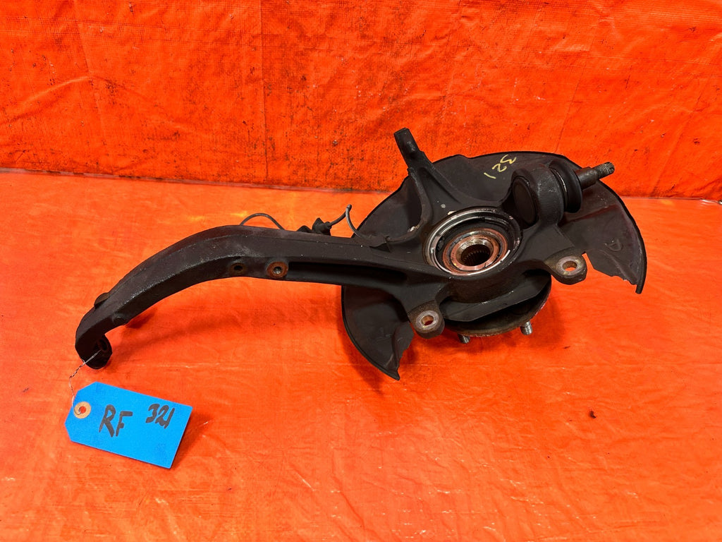 09 14 ACURA TSX RIGHT FRONT SPINDLE KNUCKLE HUB UPPER LOWER CONTROL ARM OEM 3231