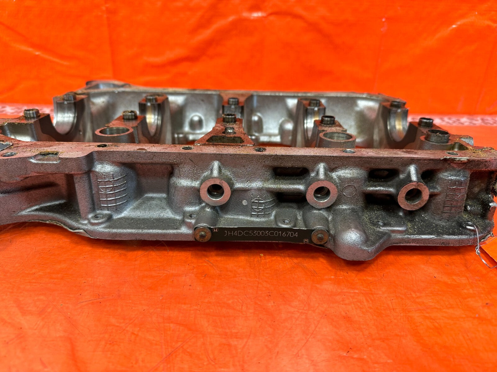 02 06 ACURA RSX TYPE S K20A2 ENGINE MOTOR BLOCK CRANKSHAFT GIRDLE   OEM FACTORY3