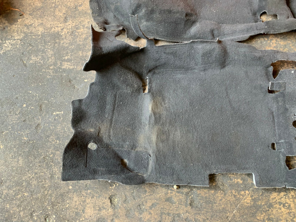 OEM 2008 HONDA CIVIC SI SEDAN   FA5 COMPLETE CARPET RUG ASSEMBLY   BLACK COLOR7