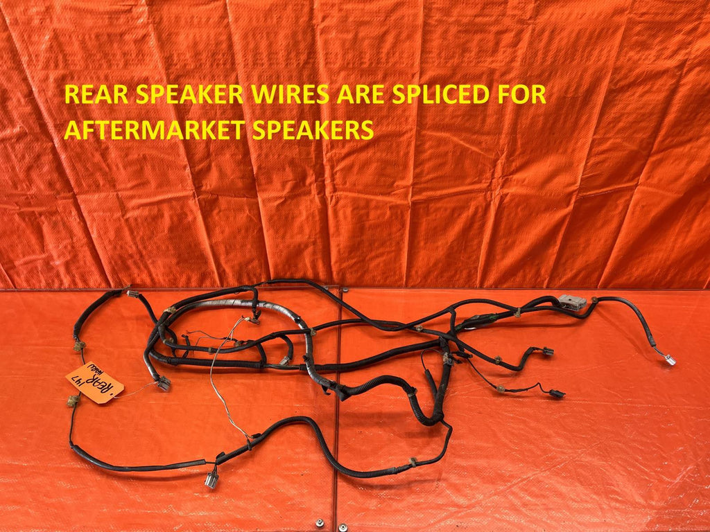 94 95 HONDA CIVIC 2D COUPE DX   REAR / TAIL LIGHT LAMP WIRING WIRE HARNESS #1470