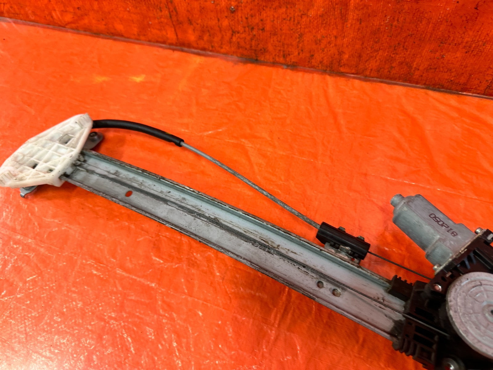 09 14 ACURA TSX   PASSENGER RIGHT REAR   WINDOW REGULATOR W/ MOTOR   OEM #3214