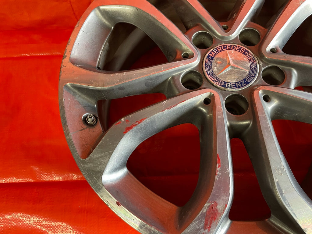 15 18 MERCEDES BENZ C300 W205   WHEEL RIM   A205 401 02 00   OEM OE FACTORY4