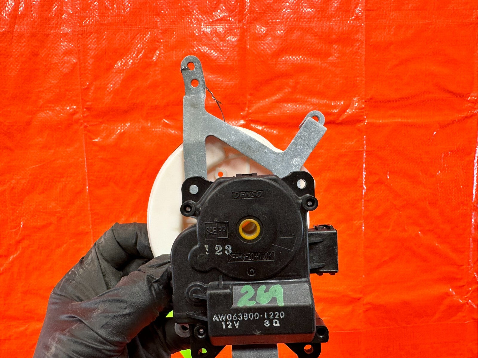 12 15 HONDA CIVIC   AC HEATER BLEND DOOR ACTUATOR FLAP AW063800 1220   OEM #2695