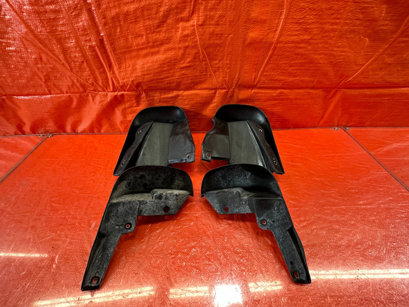 96 98 HONDA CIVIC 2D COUPE FACTORY MUD FLAPS SPLASH GUARDS FRONT & REAR OEM #20818