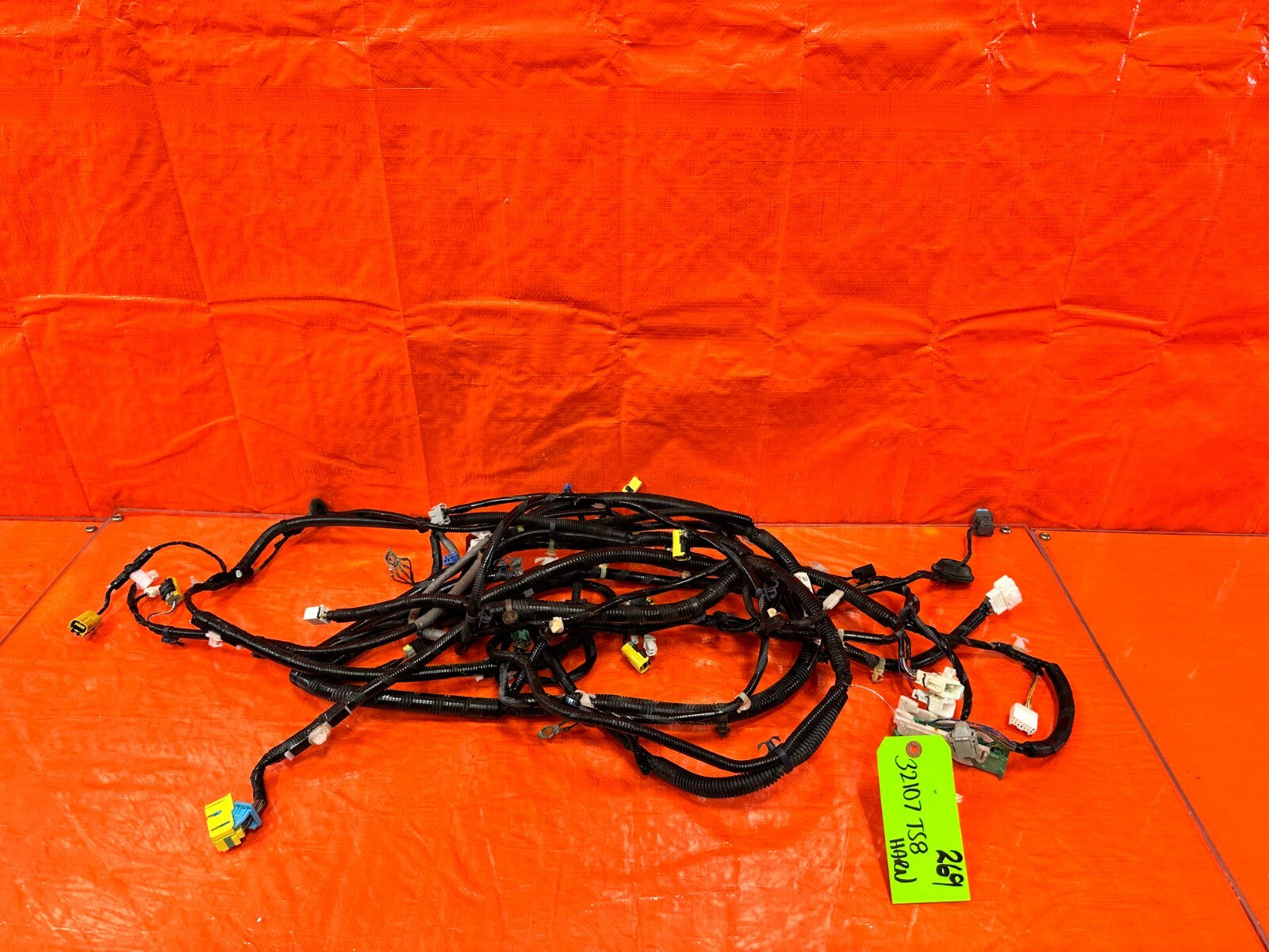 2013 13 HONDA CIVIC SI 2D COUPE INTERIOR FLOOR WIRING HARNESS WIRE LOOM OEM #2690