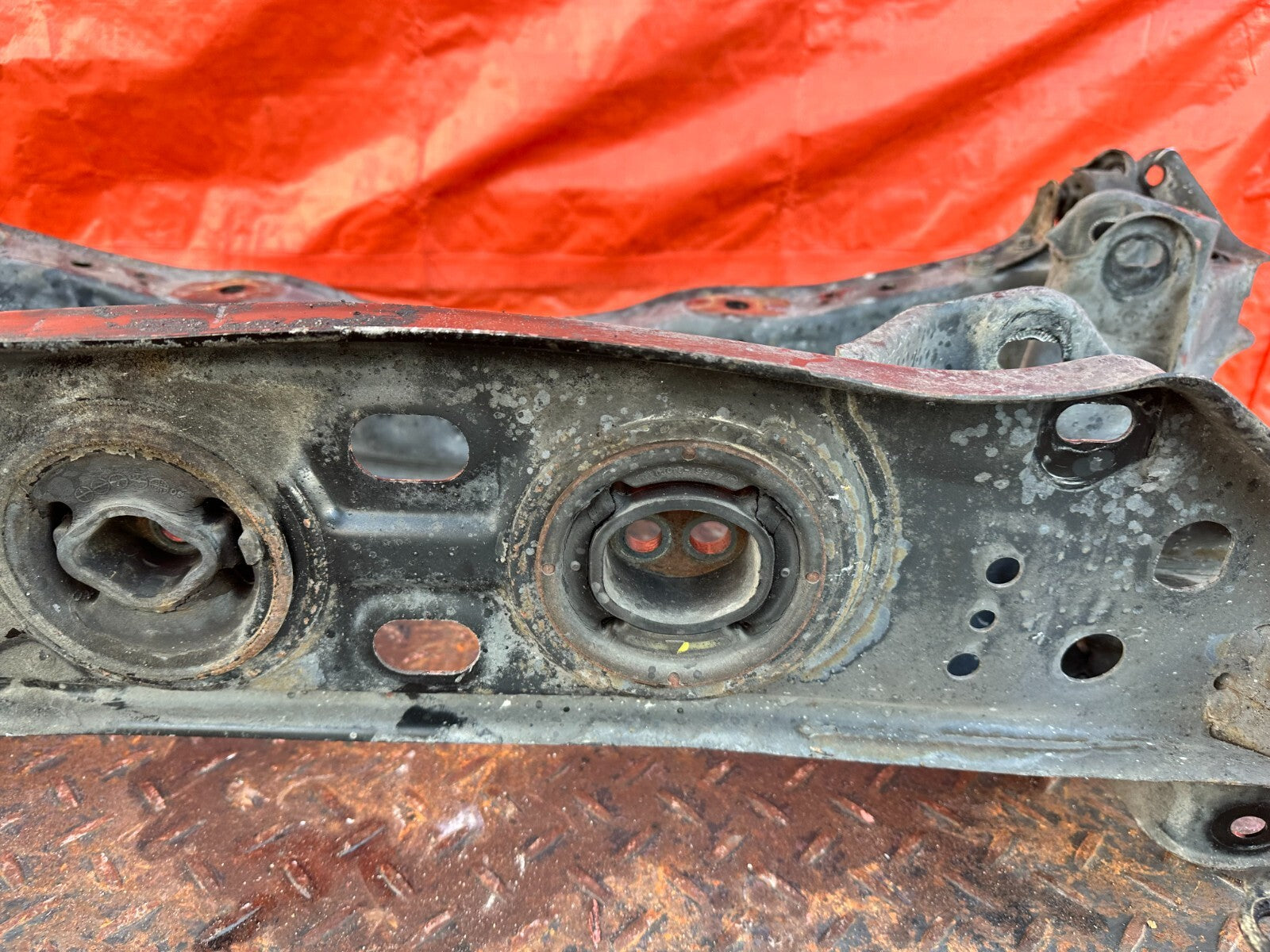 92 00 LEXUS SC300   REAR SUBFRAME SUB FRAME BRACKET BRACE   OEM FACTORY #2764