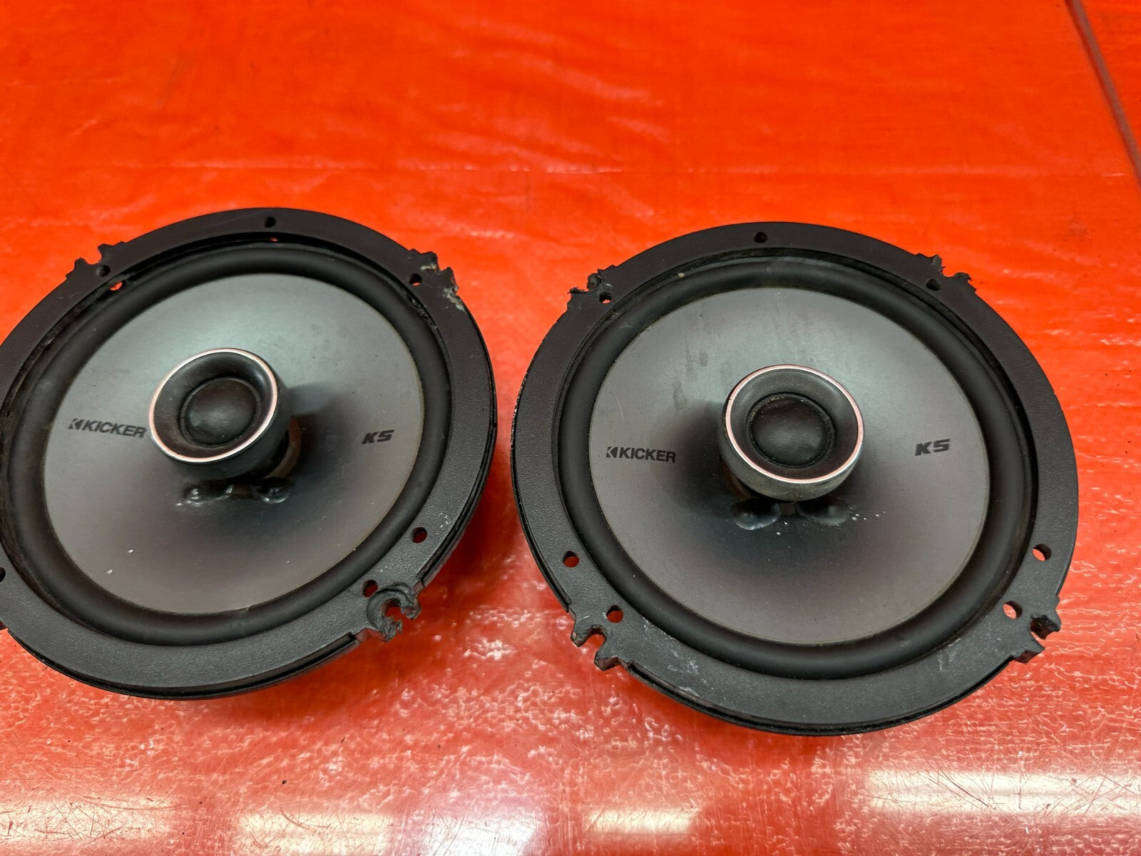 KICKER KCS65 SPEAKER   ISPEAKER PAIR SET OF TWO   USED   #1865