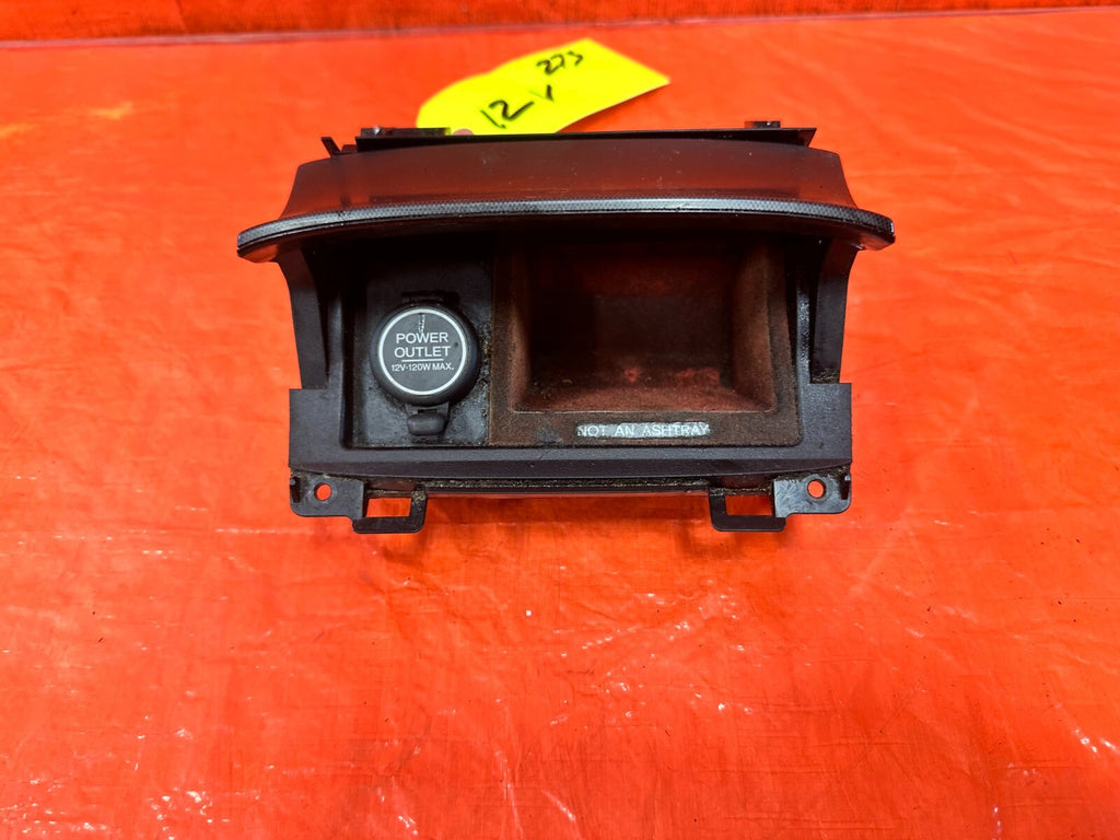 06 08 ACURA TSX   LOWER CENTER CONSOLE CUBBY STORAGE W/ 12V SOCKET   OEM 2754