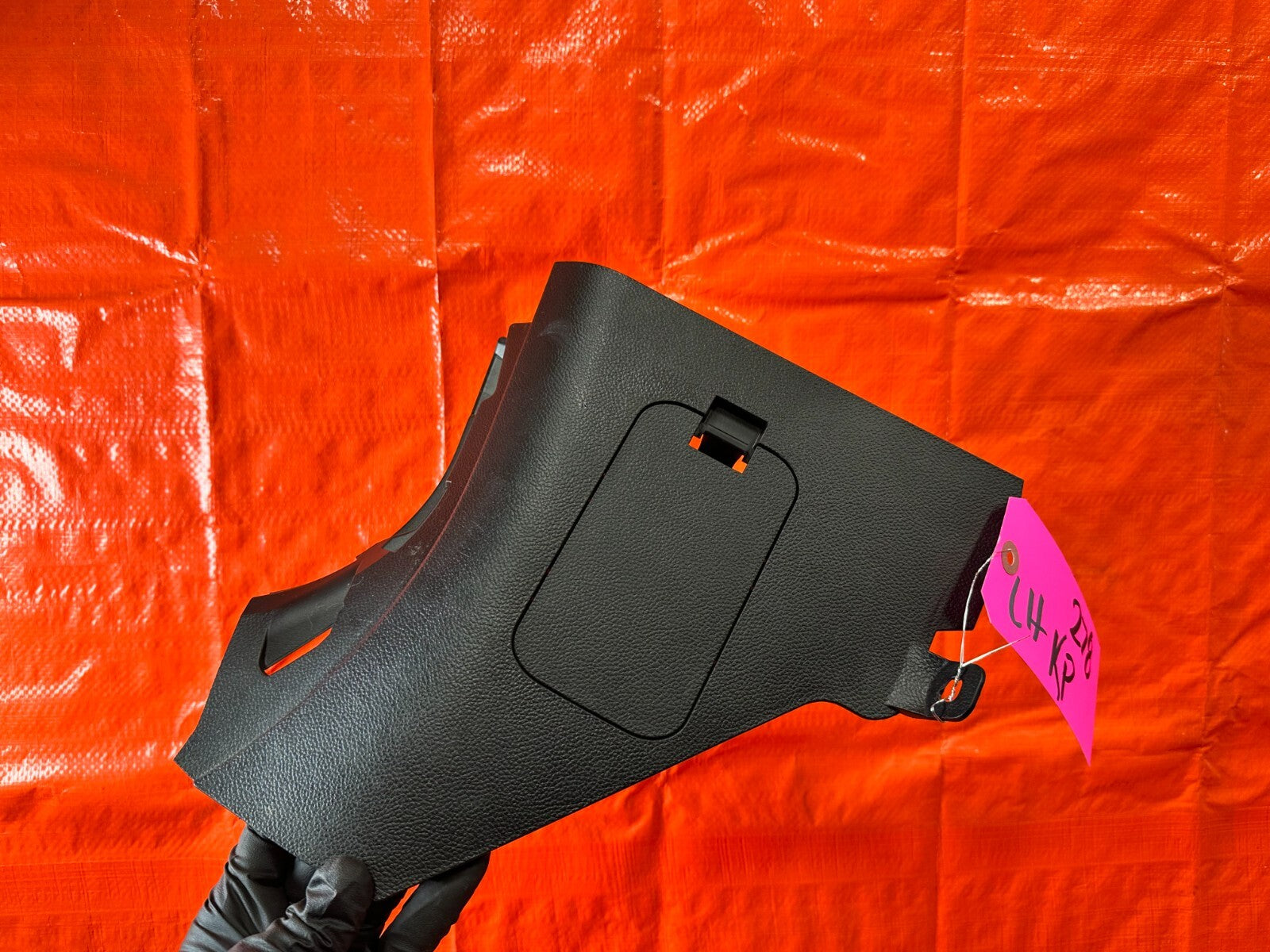08 13 INFINITI G37 COUPE 2D   KICK PANEL   DRIVER LEFT SIDE   BLACK   OEM #2780