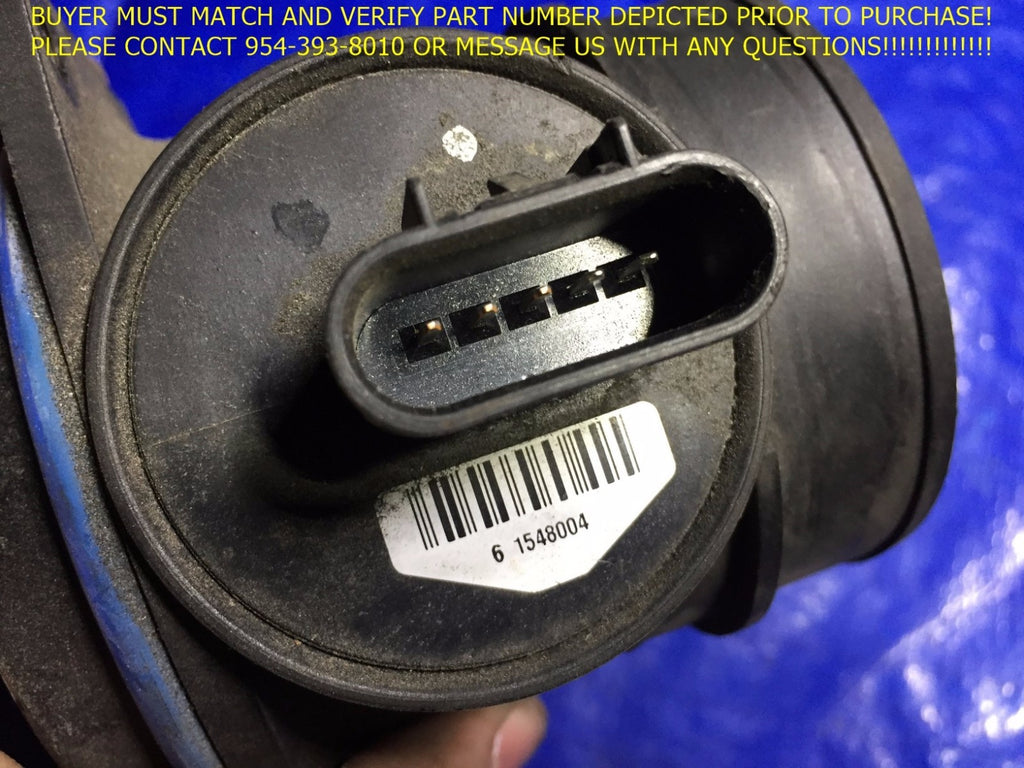 OEM 2009 CHEVROLET IMPALA MASS AIRFLOW METER SENSOR MAF 159119833
