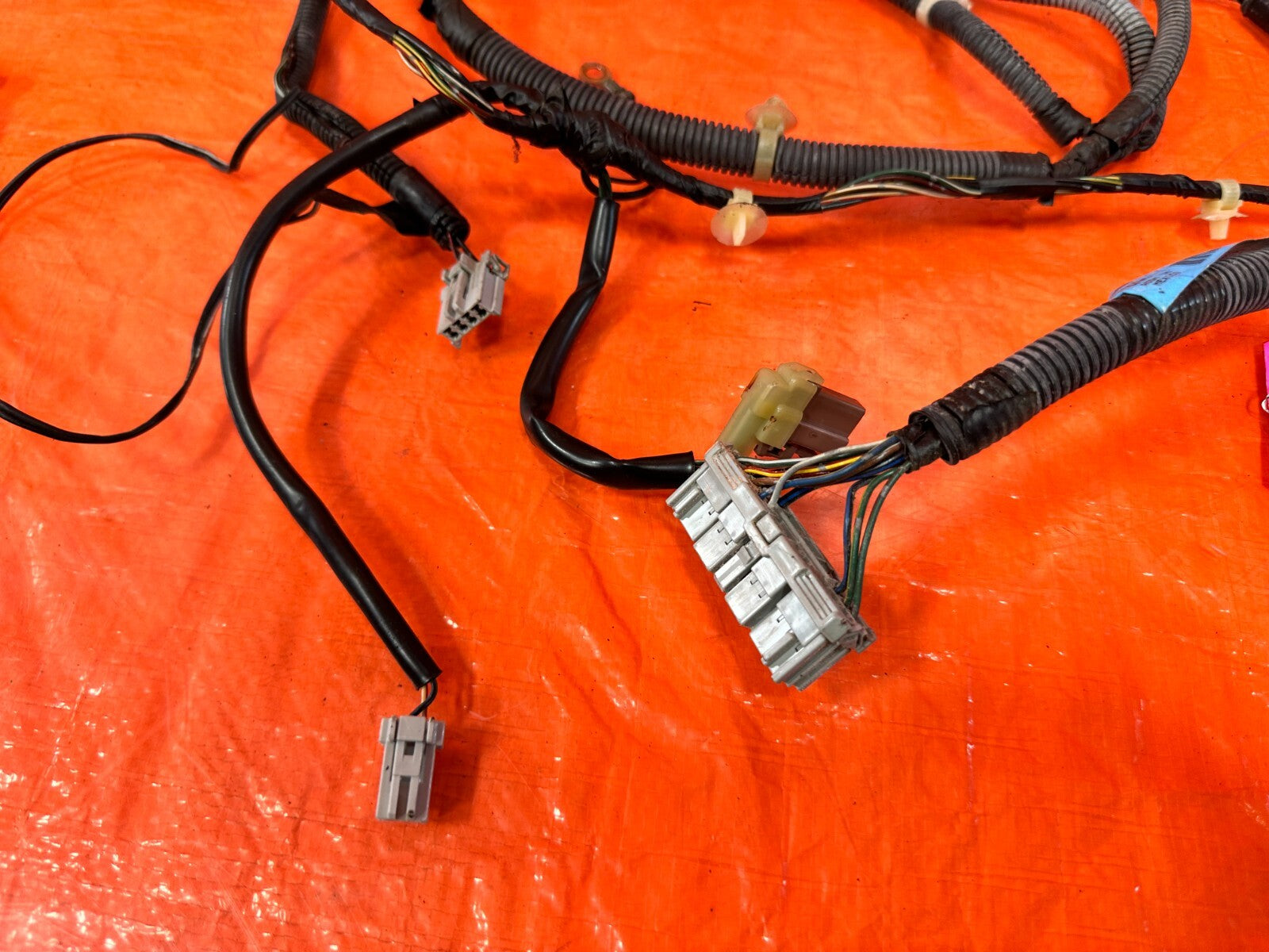 96 98 HONDA CIVIC EX & HX 2D REAR TAIL LIGHT LAMP TRUNK WIRING WIRE HARNESS #2848