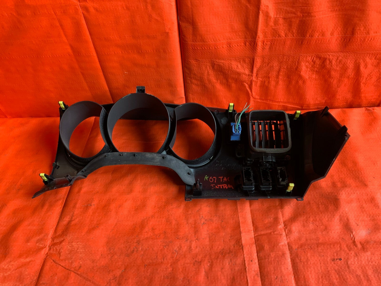OEM 2007 07 TOYOTA TACOMA 2.7L BASE   INSTRUMENT GAUGE CLUSTER BEZEL W/ DIMMER4