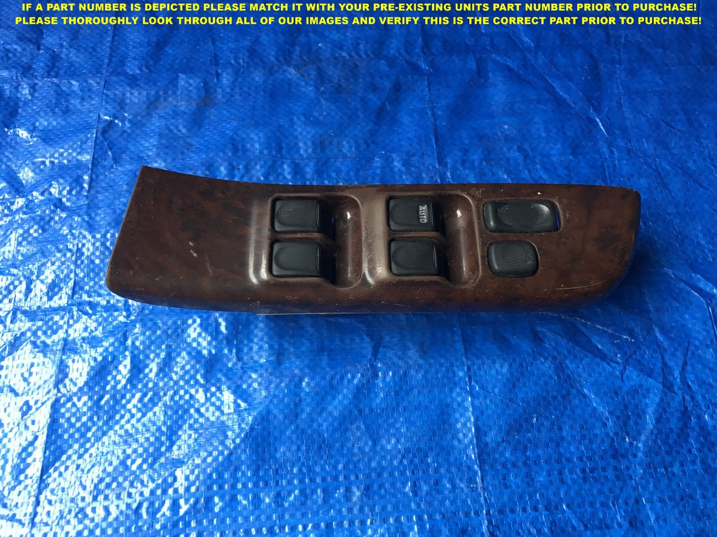 OEM 1998 1999 2000 2001 2002 HONDA PASSPORT DRIVER LEFT MASTER WINDOW SWITCH1