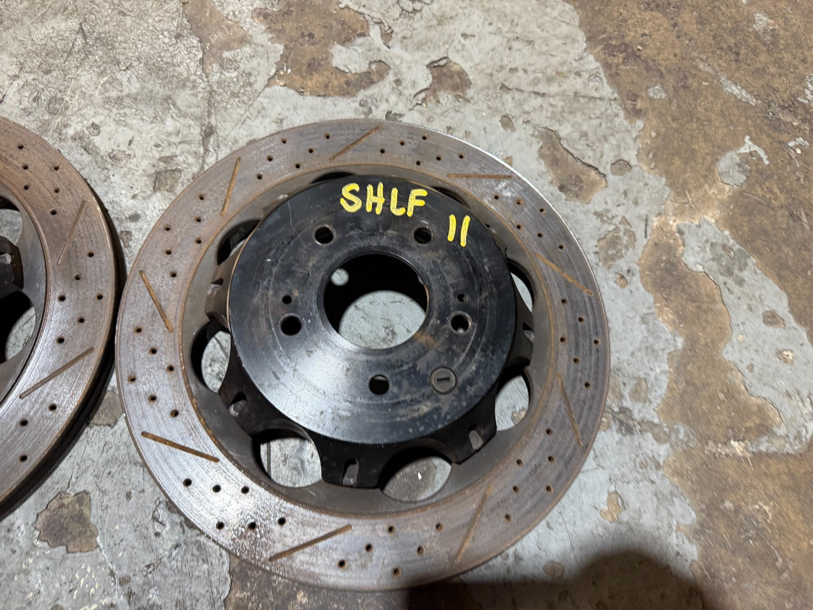 08 15 INFINITI G37 Q60   Z1 MOTOR SPORTS BRAND   2 PIECE ROTORS   REAR FITMENT1