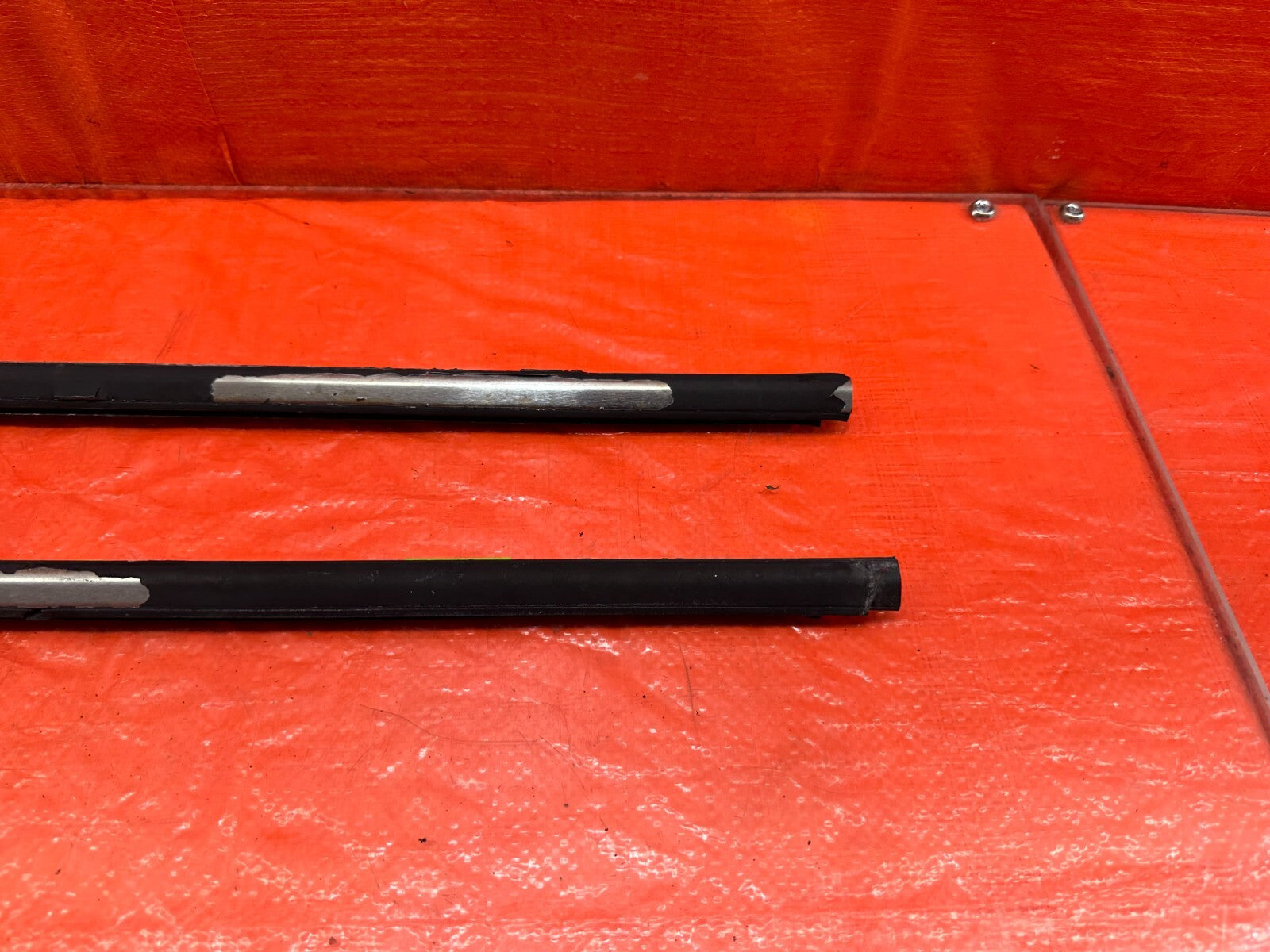 96 00 HONDA CIVIC COUPE HATCH EXTERIOR DOOR WINDOW GLASS TRIM SET LEFT RIGHT 2024
