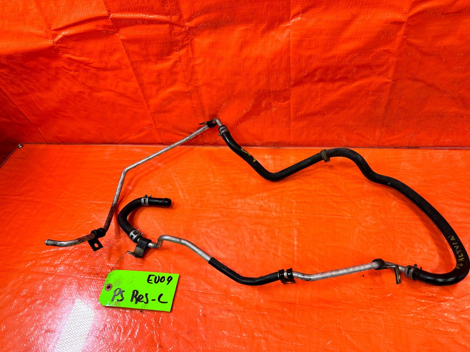 03 06 LANCER EVOLUTION VIII 8 EVO IX 9   POWER STEERING RACK LINES   OEM #EVO97