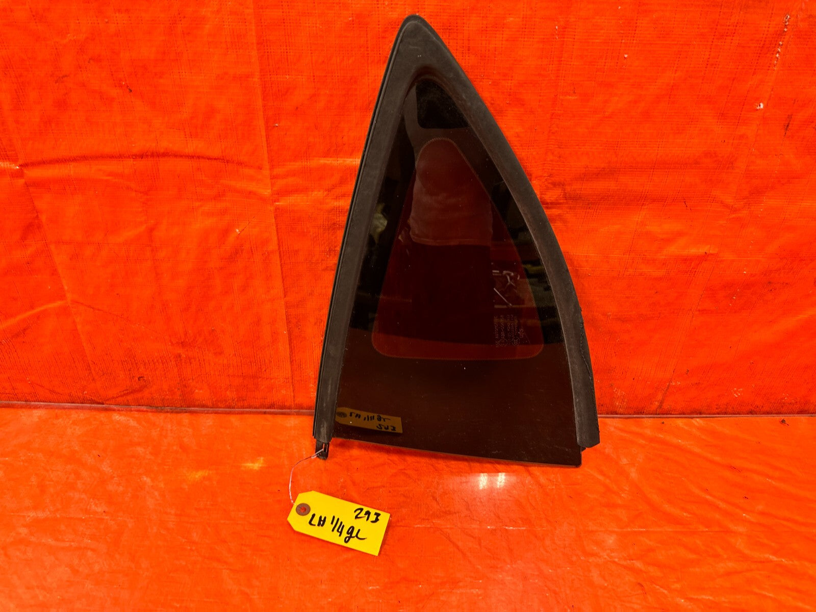 13 16 SCION FRS & 13 20 BRZ   DRIVER LEFT REAR 1/4 GLASS WINDOW   OEM #2930