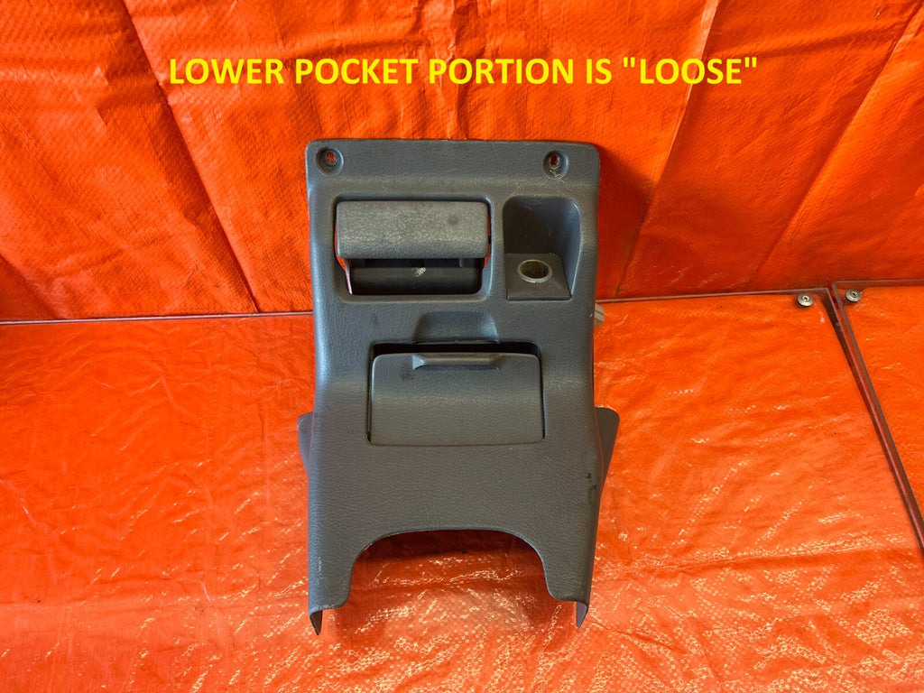 92 95 HONDA CIVIC   DASHBOARD CENTER CONSOLE STORAGE COMPATRMENT GRAY OEM #1470