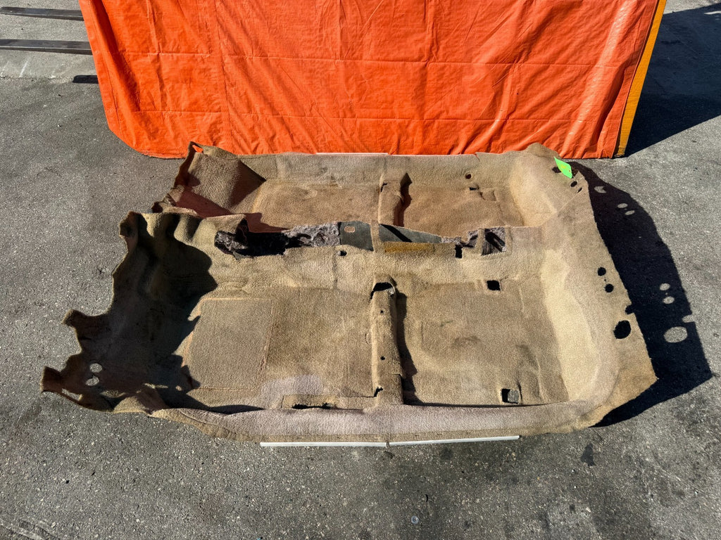 97 01 HONDA PRELUDE   INTERIOR FLOOR CARPET RUG MAT   TAN IN COLOR    OEM #3230
