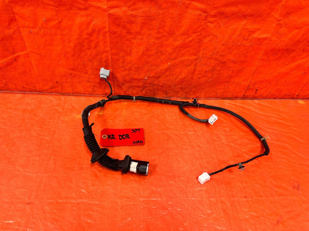 06-11 CIVIC 4D SEDAN DOOR WIRING HARNESS WIRE LOOM PASSENGER RIGHT REAR OEM #3070