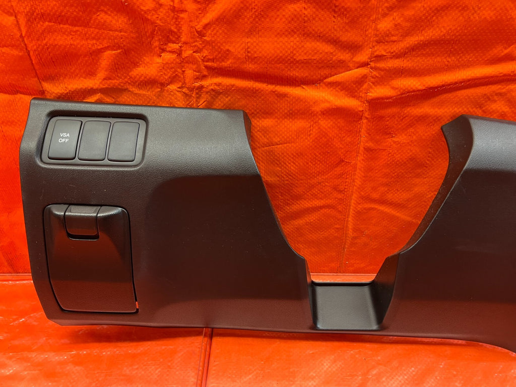 09 14 ACURA TSX   KNEE TRIM UNDER STEERING COLUMN LOWER COVER   BLACK   OEM #1685
