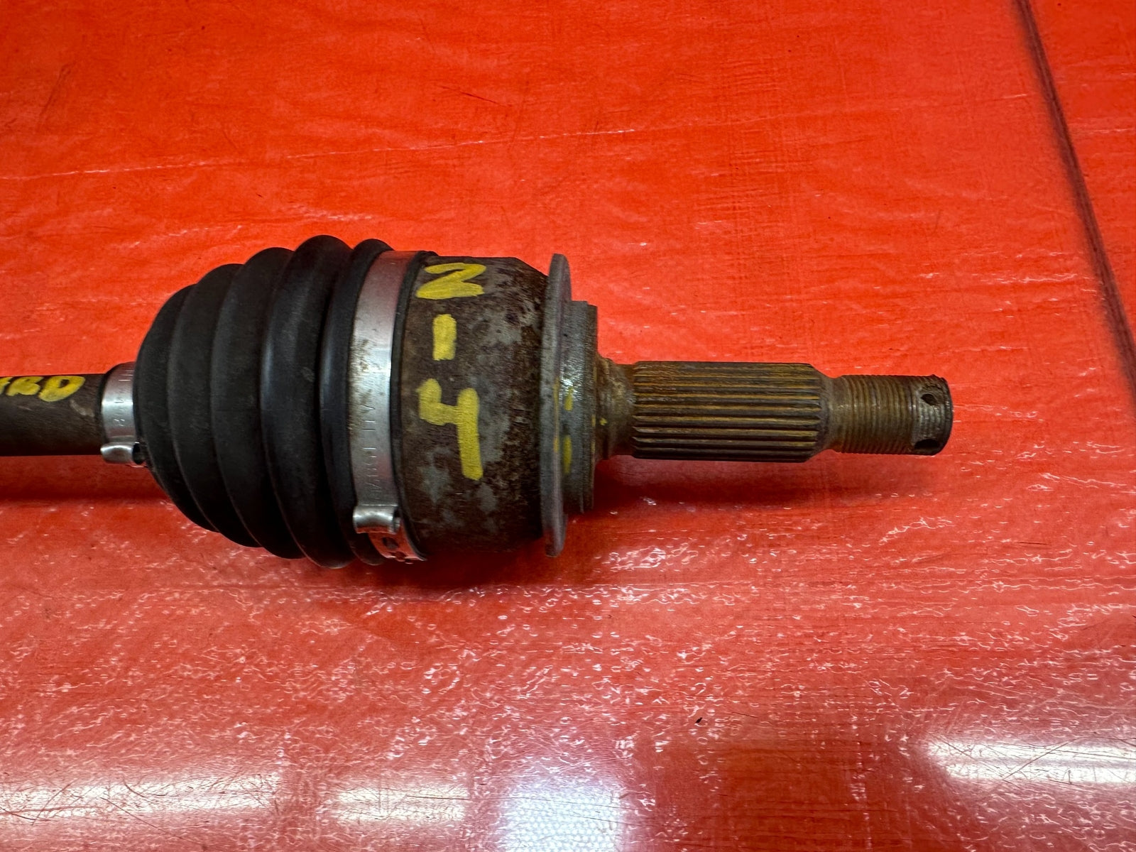 08 15 LANCER EVOLUTION X EVO 10   PASSENGER RIGHT REAR AXLE   OEM FACTORY OE 2148